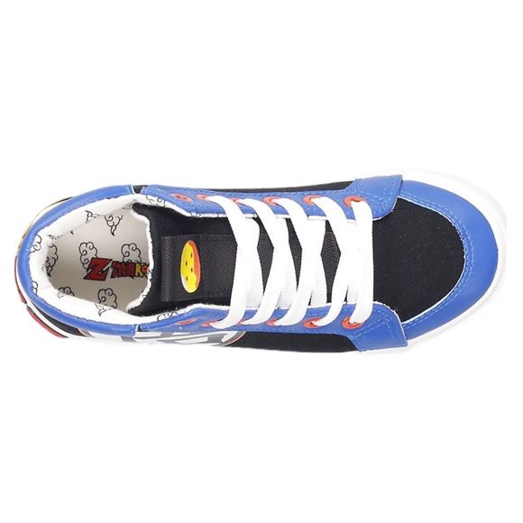Dragon Ball Z, Hi-Top Shoes Sneakers White /Blue /Yellow SIZE 3 - Picture 7 of 9